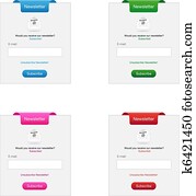Newsletter forms Newsletter forms