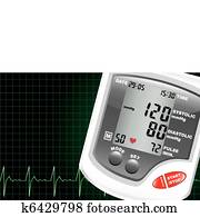 מוניטור של לחץ הדם