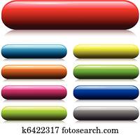 רשת, כפתורים