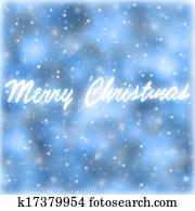 Merry Christmas greeting card