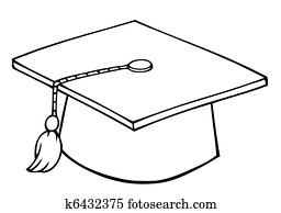 Outlined Graduation Cap Outlined Graduation Cap