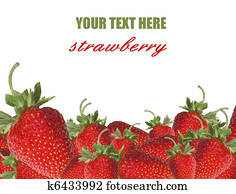 Strawberries Border Strawberries Border