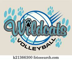 wildcats volleyball design wildcats volleyball design