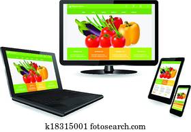 מגיב, רשת מעצבת