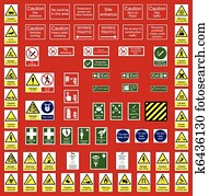 תעשיה, ו, משרד, סימנים