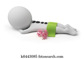 3d small people - spa