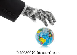 Business concept - power of money