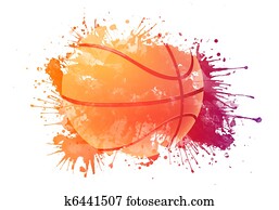 Pelota Baloncesto Clipart K24940080 Fotosearch