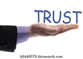 Trust word Trust word