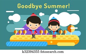 φθινόπωρο, μικρόκοσμος, φόντο