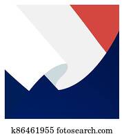 france flag with frame of happy bastille day vector design france flag with frame of happy bastille day vector design