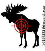 Moose crosshair Moose crosshair