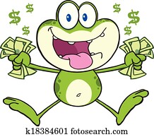 Crazy Green Frog Jumping With Cash Crazy Green Frog Jumping With Cash