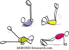 funny boys doing fitness