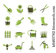 Garden and gardening tools