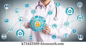 Young Clinician Securely Sharing Healthcare Data Young Clinician Securely Sharing Healthcare Data