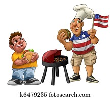 American barbecue American barbecue