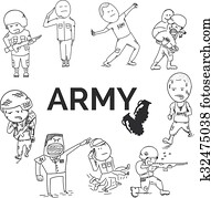 Army set Army set