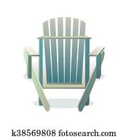 Adirondack Chair Clipart | Our Top 60 Adirondack Chair EPS Images