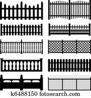 Fence Picket Wooden Wired Park Yard Fence Picket Wooden Wired Park Yard