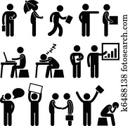 finanças negócio, escritório, local trabalho