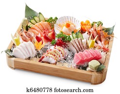 mixed sashimi