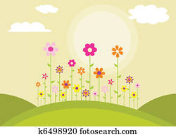 buntes, frühjahrsblumen buntes, frühjahrsblumen