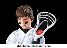Child Lacrosse Player Child Lacrosse Player