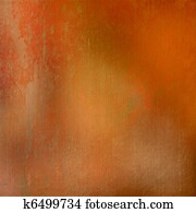 Grunge orange stained background