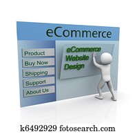 מושג, של, בטוח, מסחר אלקטרוני, רשת מעצבת