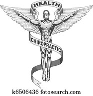 chiropraktik, symbol chiropraktik, symbol