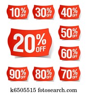 Discount price tags Discount price tags