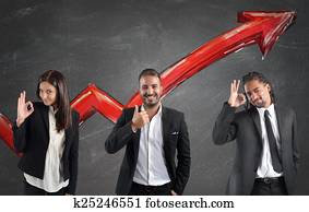 Financial profits of Businessperson