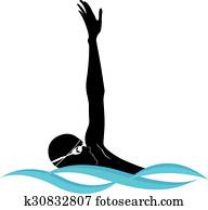 swimmer athlete swimmer athlete