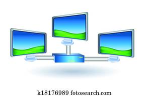 three lcd tv monitor with stand