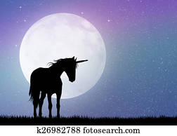 unicorn in the moonlight unicorn in the moonlight