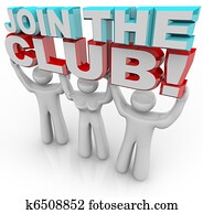 הצטרף, ה, מועדון, -, מנוי, גיוס, התחבר