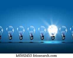 שיט, של אור, נורות חשמל