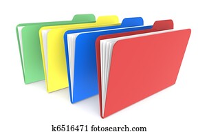 4 Files Red, green, yellow and red 4 Files Red, green, yellow and red
