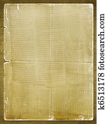Grunge paper for the invitation with ancient newspaper Grunge paper for the invitation with ancient newspaper