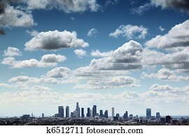Los Angeles skyline Los Angeles skyline