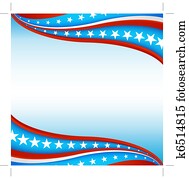 Patriotic Star Banner Background Patriotic Star Banner Background