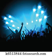 People at a Concert People at a Concert