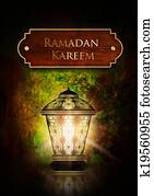 ramadan kareem background with shiny lantern ramadan kareem background with shiny lantern