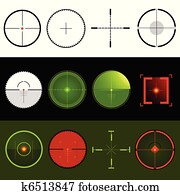 Vector Target Crosshairs Vector Target Crosshairs