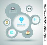 הסתובב, קבץ, עם, איקונים