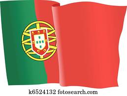 bandeira, de, portugal