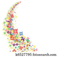 Flowers vector illustration Clip Art | k13624076 | Fotosearch