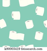 rolle, von, toilettenpapier, seamless, muster rolle, von, toilettenpapier, seamless, muster
