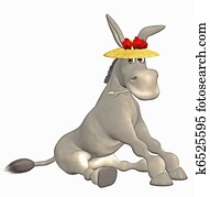 toon, burro toon, burro